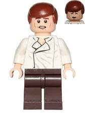 LEGO® Minifigure Star Wars sw0714 Han Solo Dark Brown Legs