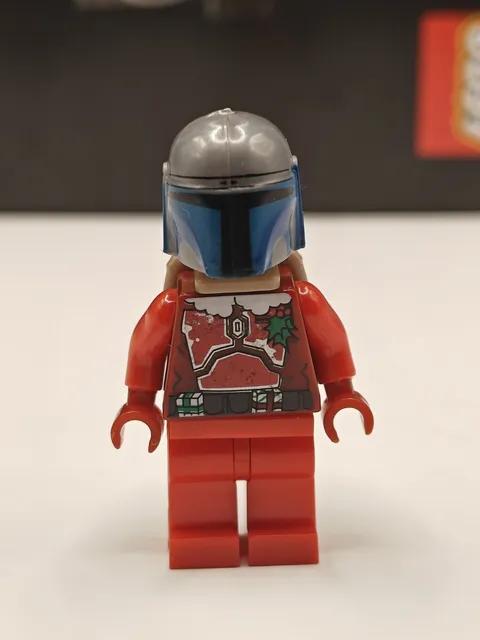 NEW Star Wars Santa Jango Fett Custom Lego Minifigure 75023 Advent Calendar