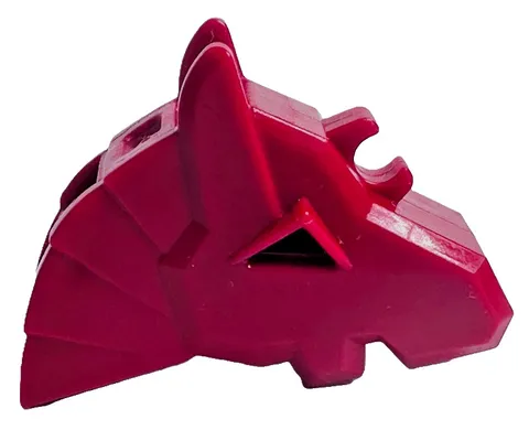 Lego Castle Knight BATTLE HORSE Head ARMOR Dark Red KII Minifig Part 48492 D844