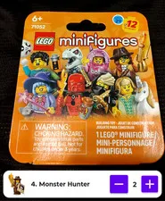 LEGO Minifigures 71052 - Series 29 - Monster Hunter - New / Sealed