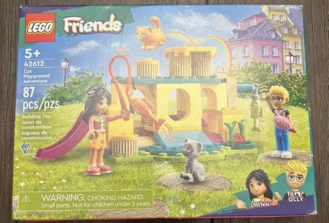 LEGO Friends Cat Playground Adventure 42612 Complete Set 87 pcs Age 5+