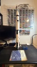 LEGO Ideas: Lego NASA Apollo Saturn V (92176) w/ Manual NO BOX! Read!