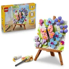 LEGO  Floral Art Decor Painting 31390