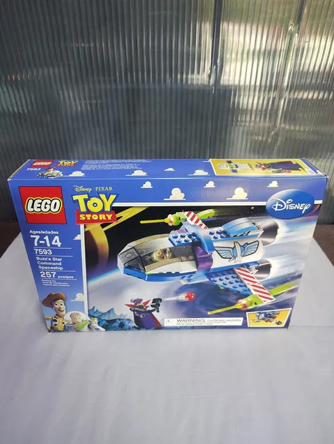 LEGO 7593 Toy Story Buzz’s Star Command Spaceship 257 Pieces NEW Sealed Retired 