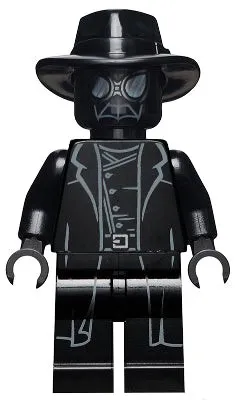LEGO® Minifigure Super Heroes sh0614b Spider-Man Noir No sh0irt Tail