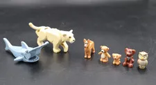 Lego Animal Minifigure lot of 7 -- Pre-owned