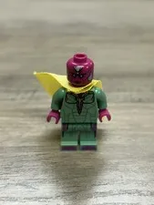 LEGO Vision Minifigure Marvel Super Heroes Avengers 76032 SH178 Rare!