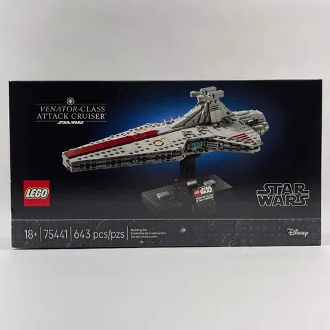 New LEGO Star Wars Venator-Class Attack Cruiser Building Set 75441