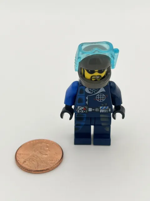 Lego ALPHA TEAM MISSION DEEP SEA Charge Minifigure w/ Goggles alp015