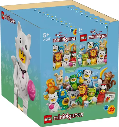Lego 71051 Series 28 Animal Costume Complete Set 12 Minifigures Collectible New