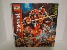 LEGO NINJAGO: Fire Stone Mech (71720) - Open Box, Pieces are sealed.