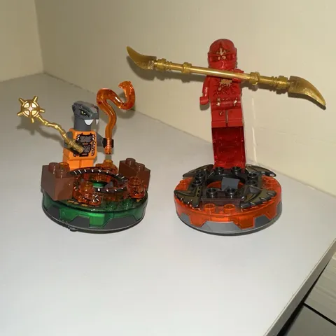 LEGO Ninjago 9591 Weapon Pack Minifig Chokun NRG KAI Spinner Battle