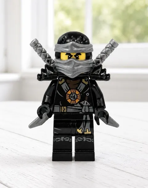 LEGO Minifigure Ninjago Possesion Deepstone Armor Cole NJO0140 70738 Deep Stone