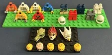 LEGO Minifigure Parts Lot (Heads, Torsos, Legs & Masks)