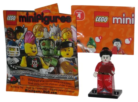 LEGO Series 4 Kimono Girl (2011) MiniFigure Toy Figure