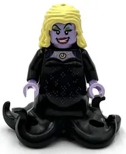 Lego New Ursula Disney Minifigure Yellow Hair 