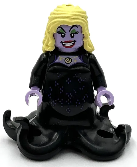 Lego New Ursula Disney Minifigure Yellow Hair 