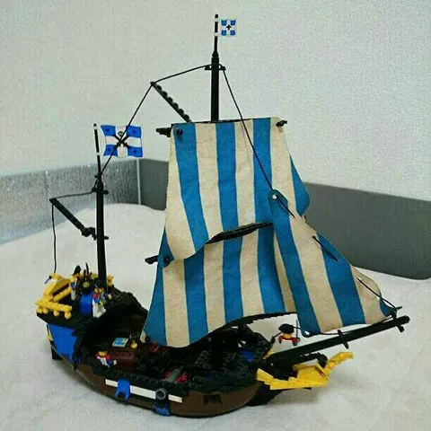 LEGO 6274 Caribbean Clipper Pirates 1989 Vintage without Box  