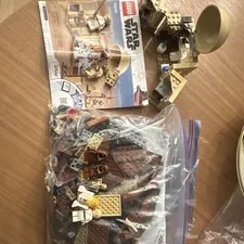 LEGO Star Wars Lot 75270 Obi Wans Hut and 75220 Sandcrawler Read Description