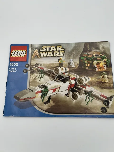 LEGO X-wing Fighter 4502 Instruction Manual Only Star Wars VTG Booklet