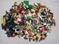 LEGO Monster Fighters: The Ghost Train (9467) parts and different BRIKS BULK lot