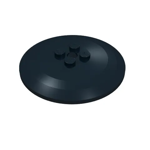 5x LEGO® Part 44375b - Dish 6 x 6 Inverted (Radar) - Solid Studs