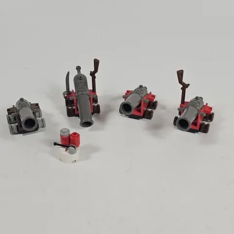 Vintage LEGO Pirate Ship Cannon Lot