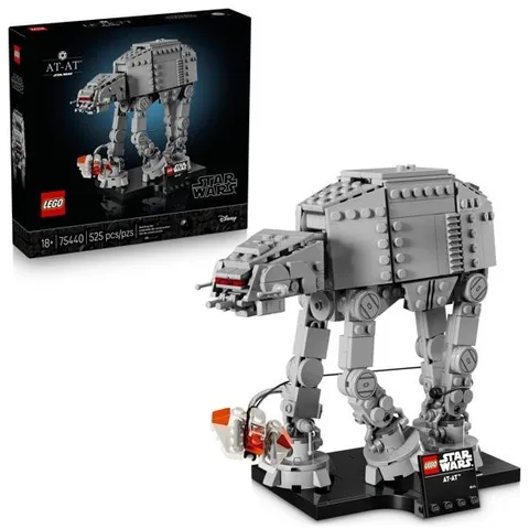 LEGO Star Wars AT-AT Walker 75440 Adult 18+ Collectible Building Display Set