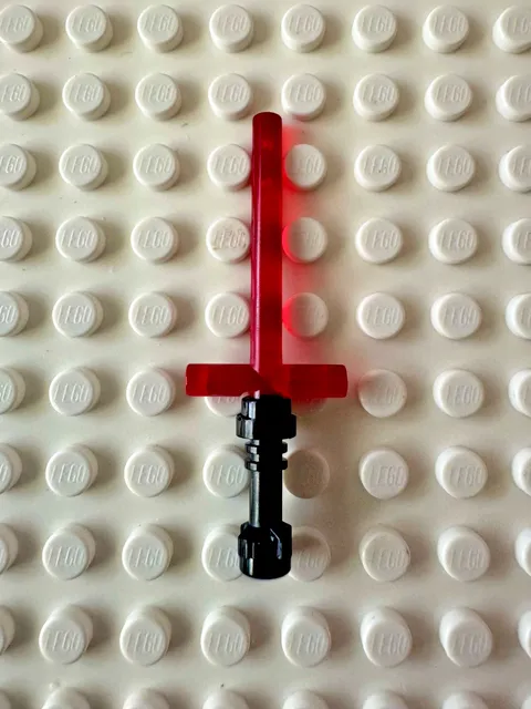 LEGO Bar 4L / 2L Crossed (Lightsaber Blade) 21699 w Black Hilt