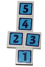 Lego Hopscotch Tiles from 41325 Heartlake City Playground NEW LISTING 07/02/2026