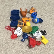 LEGO Minifigure Parts & Accessories Bulk Lot Multicolor Bag 10+ Pieces