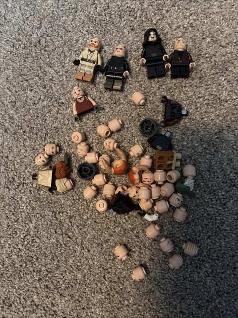 LEGO STAR WARS THE CLONE WARS Fig And Fig Pieces Lot SOME MAY BE DAMAGED