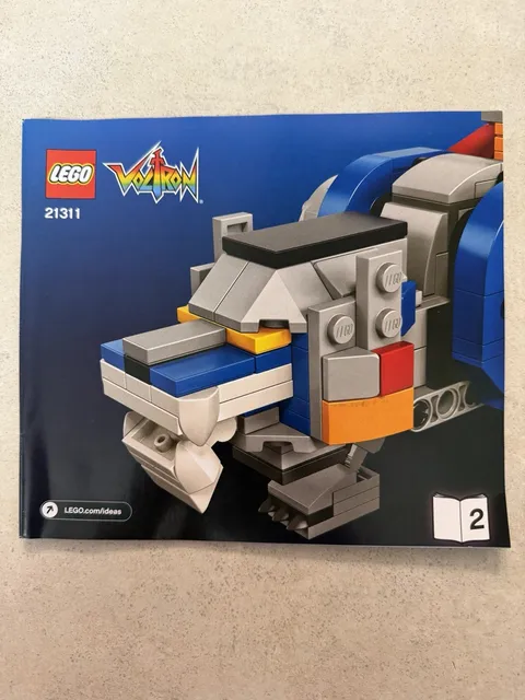 2018 LEGO Ideas Voltron Set 21311 Instruction Booklet Manual ONLY Volume 2