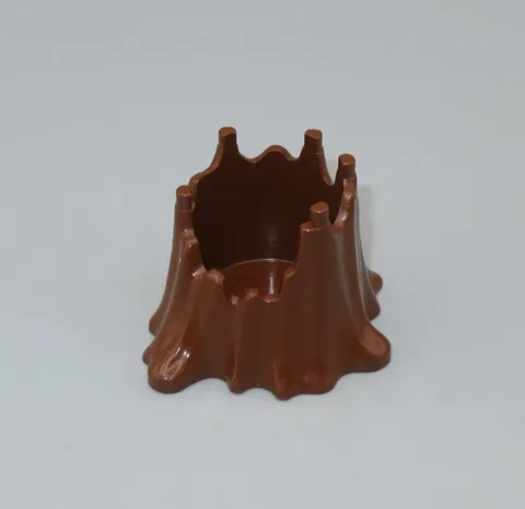 Lego old brown Hollow tree stump 6x6 Western 6763 6766 6718 6746 6748