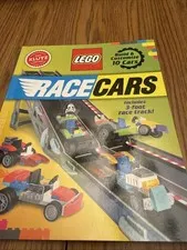 LEGO Klutz Race Cars Build Customize 10 Cars Instruction Manual Only No Track