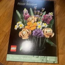 LEGO FLOWER BOUQUET - BOTANICAL COLLECTION - ITEM  10280 - 756 PCS - BRAND NEW