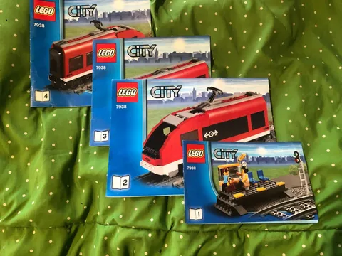 Lego 7938 manual instructions only 1 2 3 4 good condition