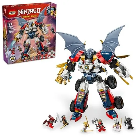 LEGO NINJAGO 71834 Ultra Combo Mech Dragon 4in1 Age 13+ Collectors Item Y866867