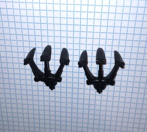 2 Bionicle Lego 32506 Claw Hand Black Genuine Lego Parts WYSIWYG 2 pieces