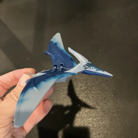 Lego Jurassic World ptera07 Pteranodon Dinosaur Sand Blue 76963 & 76943 Rare 