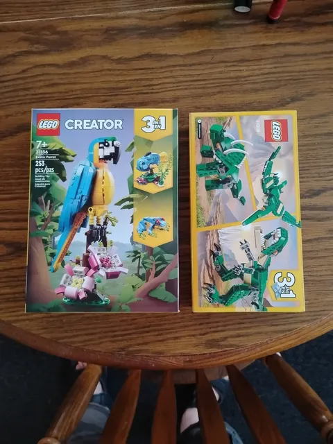 2 LEGO Creator Sets #31136-#31058 New Factory Sealed Box Never Opened Retired .!