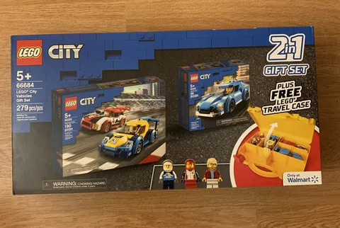 LEGO City Great Vehicles LEGO® City Vehicles Gift Set (66684) Lego Travel Case