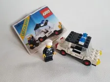 LEGO 6623 Police Car Inc Instructions Classic 1983 Town Policecar #3