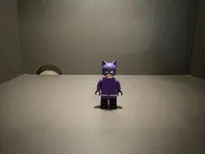 LEGO Batman 1 Catwoman Purple Suit Minifigure custom UV printing by VenomCBW