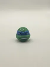 USED Lego Ninja Turtles Leonardo Head With scratches 12607pb09 