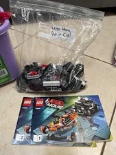 LEGO The LEGO Movie 70808 Police Car Chase Parts Bulk Lot + Instructions Bag