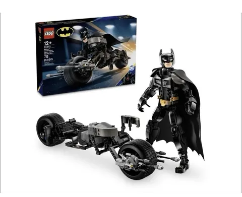LEGO® DC Batman Construction Figure & Bat-Pod Bike 76273 RETIRED NEW/ SEALED