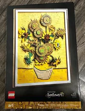 LEGO Art Vincent van Gogh Sunflowers 31215 Set 2615pcs 18+ NIB Sealed 🖼️ 🧱