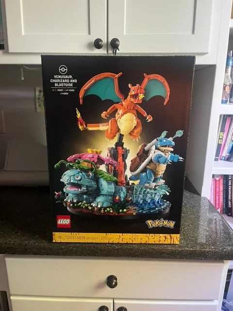 LEGO Pokémon 72153 Venusaur, Charizard & Blastoise | New Factory Sealed | 6,838