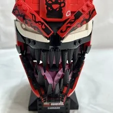 LEGO Super Heroes: Carnage (76199) bust - fully assembled - no box or instruc.